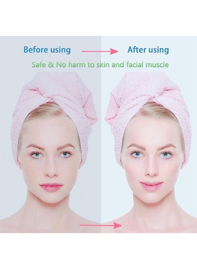 زوبا مشد شد الوجه والذقن المزدوج للجنسين، حزام تنسيق ملامح الوجه (V-Line) وتقليل ترهل الخدين، قناع تنحيف الوجه والرقبة القابل للتعديل، رباط ضاغط مريح لشد البشرة - Image 5